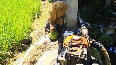 Gas Melon Masuk Sawah: Siasat Petani Aceh Hadapi Krisis Air
