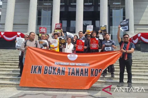 Gugat Pasal 21 UU IKN ke MK, Masyarakat Adat Suku Balik: 'Memperhatikan' Tak Cukup, Kami Butuh Persetujuan