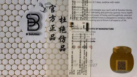Madu 'Peningkat Vitalitas' dari Malaysia Mengandung Obat Disfungsi Ereksi, BPOM Diminta Awasi Platform Digital