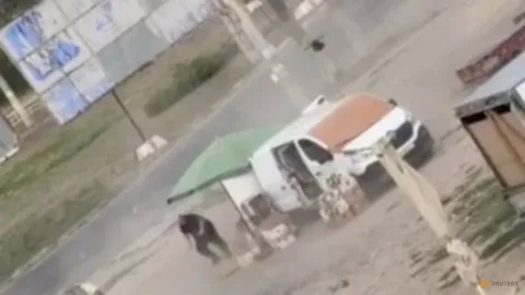 Drone Rusia Buru Pedagang Pasar di Kherson, Ukraina: Bukti Baru Teror terhadap Warga Sipil