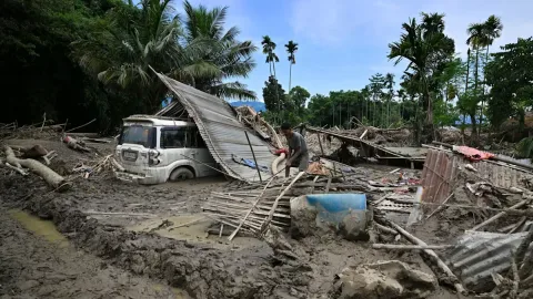 Banjir dan Longsor Muson India Tewaskan Lebih dari 100 Orang, Assam Jadi Episentrum Bencana