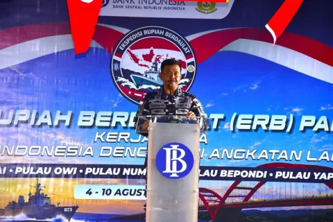 KRI Mata Bongsang-873 Berlayar ke 5 Pulau 3T Papua: Rupiah Berdaulat di Tengah Samudra