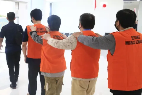 Empat WNA China Buronan Dideportasi Imigrasi Semarang, Jaring Sindikat Love Scamming