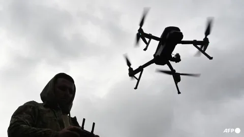 Perang Drone Ukraina Bongkar Ketergantungan Eropa pada Komponen China