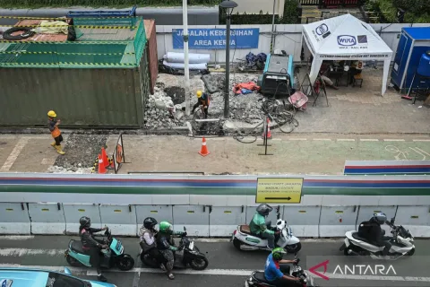 Rekayasa Lalin Stasiun Kota: Uji Kesabaran Warga Jakarta demi MRT Fase 2