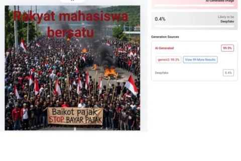 Waspada Hoaks Demo Agustus: Analis Sebut Ada Pola Propaganda Sistematis di Media Sosial