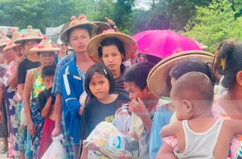Banjir di Myanmar Kembali Paksa Pengungsi Konflik Mengungsi: Krisis Berlapis di Laymyethna