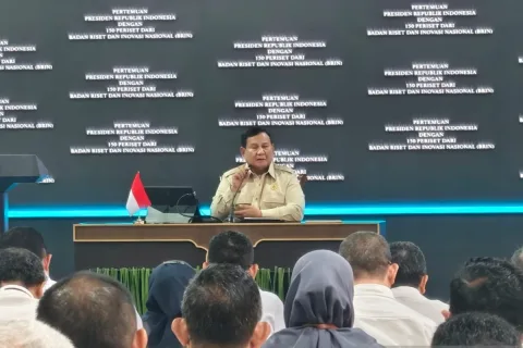 Prabowo: Kebangkitan Bangsa Hanya Mungkin Lewat Sains dan Rasionalitas, Bukan Insting