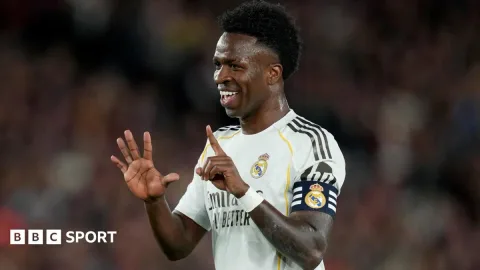 Vinicius Junior Perpanjang Kontrak di Real Madrid Hingga 2032, Arsenal Gigit Jari