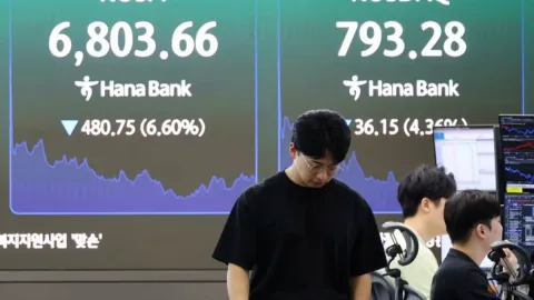 Investor Korea Kembali Serbu Wall Street: Kekalahan KOSPI Gagalkan Upaya Pemerintah Menahan Dana di Dalam Negeri