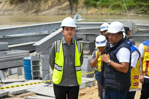 Wapres Gibran Targetkan Jembatan Teupin Mane Fungsional Oktober 2026: Akses Bireuen–Takengon Segera Pulih