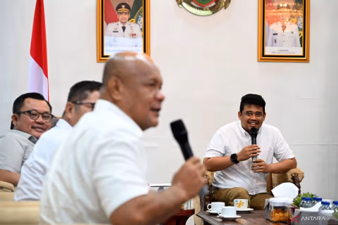 Bobby Nasution Desak Kepala Daerah Nias Percepat Usulan Bantuan Keuangan 2027