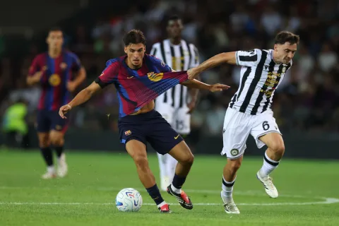 Udinese Kalahkan Barcelona dan Nottingham Forest, Raih Piala Friuli Venezia Giulia