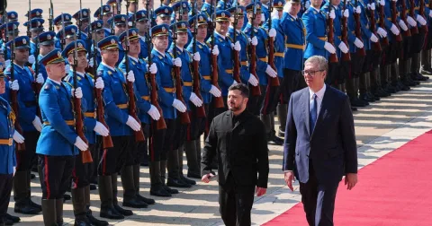 Zelenskyy Kunjungi Serbia di Tengah Serangan Rusia: Empat Tewas di Kyiv, Termasuk Anak-anak
