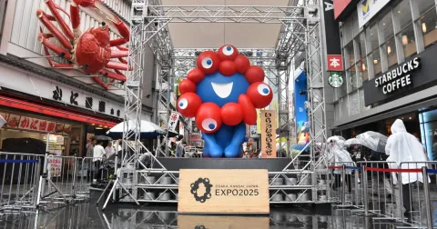 Mascot Osaka Expo Myaku-Myaku Masih Bisa Dijumpai, Ini Lokasinya