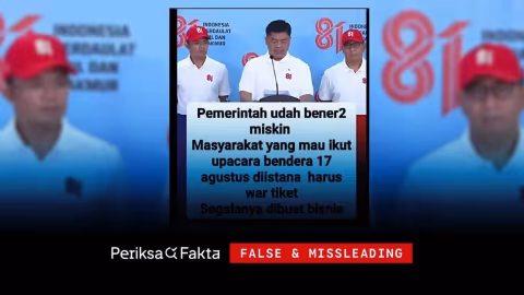 Hoaks Biaya Tiket Upacara 17 Agustus di Istana: Faktanya Gratis, Waspada Penipuan
