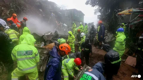 Banjir dan Longsor Filipina Tewaskan 16 Orang, Baguio Terparah