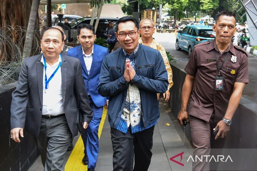 KPK Buka Peluang Periksa Kembali Ridwan Kamil usai Menahan Empat Tersangka Bank BJB