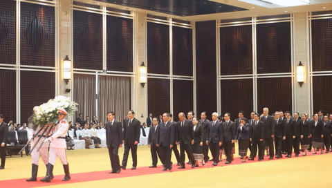 Laos Berkabung: Presiden Majelis Nasional Xaysomphone Wafat, Ribuan Pejabat dan Rakyat Beri Penghormatan Terakhir