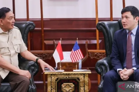 Menhan Sjafrie Terima Dubes AS untuk ASEAN, Sinyal Penguatan Kerja Sama Militer RI-AS