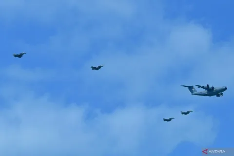 74 Alutsista Udara Siap Meriahkan HUT ke-81 RI: Rafale Jadi Bintang di Langit Jakarta