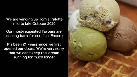 Gelato Legendaris Singapura Tom's Palette Tutup Setelah 21 Tahun: Industri Dessert Hanya Untung 3 Jam Sehari