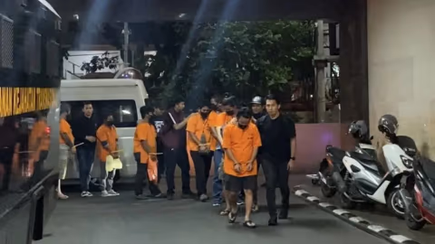 Polri Tahan Delapan ABK MV King Sun Terkait Peredaran Ketamin