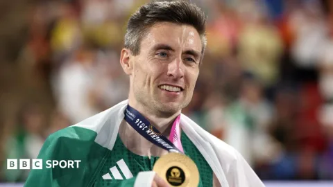 Mark English Ukir Sejarah: Emas Pertama Irlandia di 800m Euro