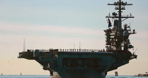 USS George Washington Gantikan Lincoln di Timur Tengah: Alarm Kelelahan Armada AS Kian Nyaring