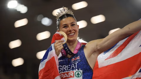 Amy Hunt Sabet Emas 200m, Ganda Sprint Eropa Genggam Dua Gelar
