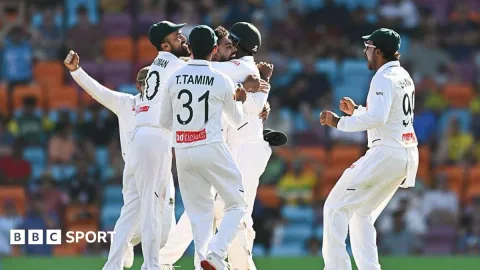 Bangladesh di Ambang Sejarah: Unggul 67 Run atas Australia di Darwin