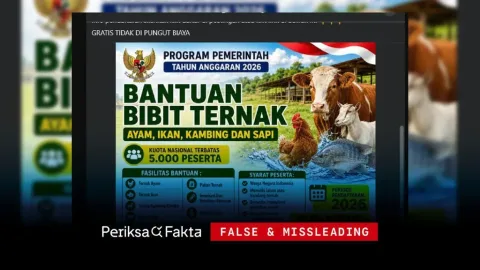 Waspada Penipuan: Tautan Palsu Bantuan Bibit Ternak 2026 Beredar di Facebook