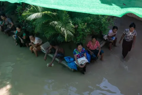 Banjir Muson Landa Myanmar: 390.000 Jiwa Terdampak, Krisis Kemanusiaan Kian Dalam