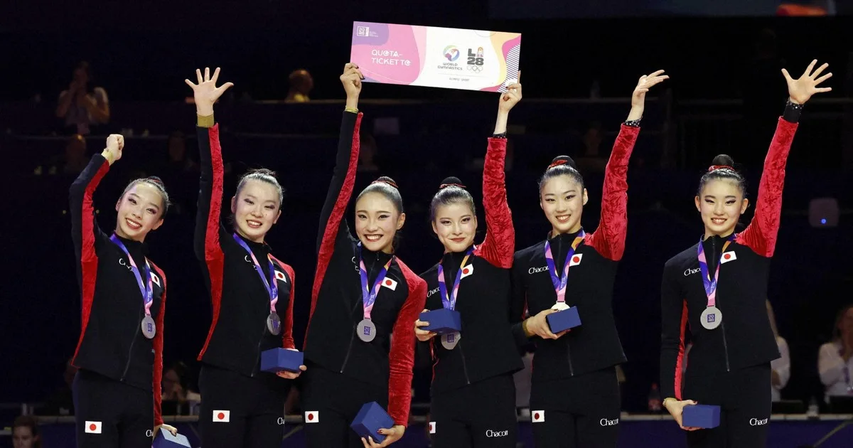 Grup Ritmik Jepang Raih Tiket Olimpiade Los Angeles 2028, Bukti Dominasi Asia