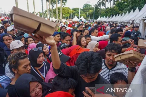 Pesta Rakyat HUT ke-81: 1.200 UMKM Siapkan 600 Ribu Porsi Kuliner Gratis di Monas