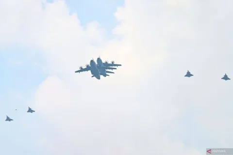 Rafale dan A400M Mengguncang Langit Istana: Debut Perdana Alutsista Baru TNI AU di HUT ke-81 RI