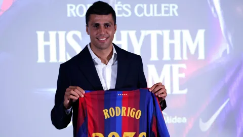 Barcelona Resmi Rekrut Rodri dari Manchester City: Bomber Spanyol Dikontrak Empat Musim