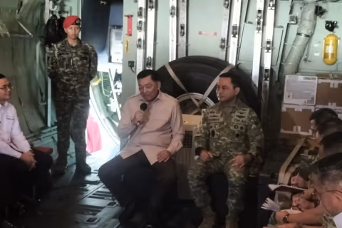 Menhan Sjafrie: Perawatan Hercules C-130H oleh GMF Jadi Tonggak Kemandirian Alutsista