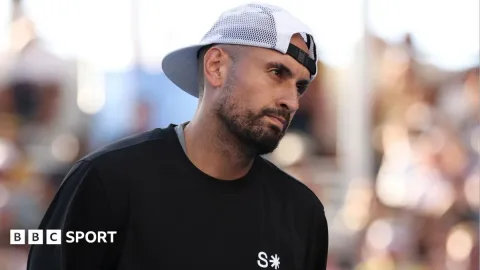 Kyrgios Disanksi Sementara Usai Positif Kokain, Karier di Ujung Tanduk