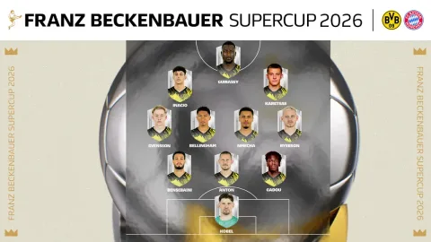 Supercup Klassiker: Dortmund Andalkan Skuad Muda Hadapi Bayern