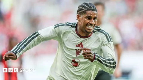 Rashford Balas Sindiran Podcast: 'Saya Ingin Fokus Bermain Tanpa Nama Saya Disebut Setiap Hari'