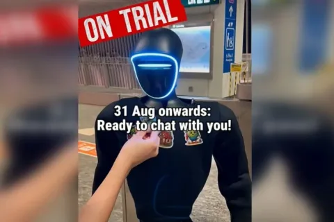 Uji Coba Robot Humanoid Olly di Stasiun MRT Singapura: Masa Depan Transportasi Publik?