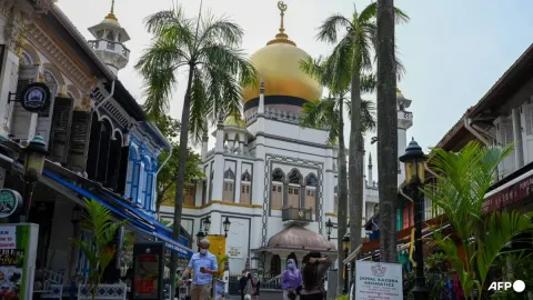 Cuaca Panas dan Kabut Asap, Singapura Perpendek Khotbah Jumat