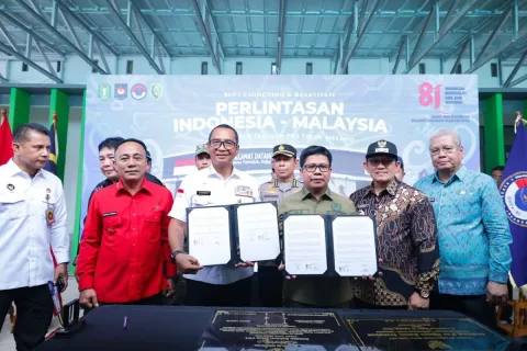 Gerbang Ekonomi Baru di Kalimantan Barat: PLB Temajuk–Telok Melano Kembali Beroperasi