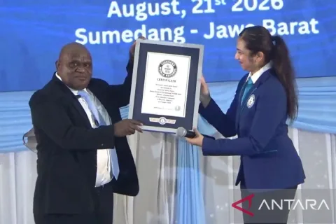 KemenHAM Ukir Rekor Dunia Guinness: 6.000 Orang Ikut Pendidikan HAM Terbesar