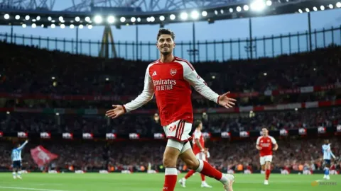 Arsenal Bantai Coventry 3-0 di Laga Perdana, Rebut Kemenangan Pembuka dengan Gaya