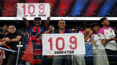 JDT Ukir Sejarah: 109 Laga Tak Terkalahkan, Rekor Dunia Baru Liga Malaysia