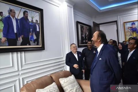 Kabut Asap Karhutla Paksa Surya Paloh Tunda Peresmian Kantor NasDem Kalbar
