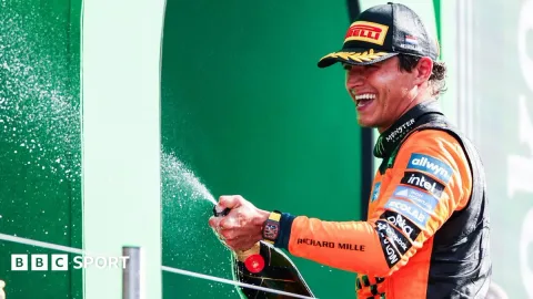 GP Belanda: Norris Kukuhkan Diri, Russell dan Hamilton Bersaing Ketat di Papan Atas