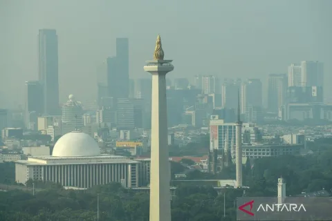Polusi Jakarta Kembali Menyentuh Level Tidak Sehat: Warga Diimbau Pakai Masker